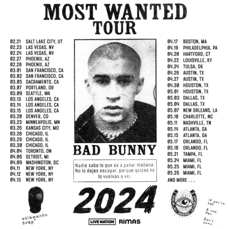 Bad Bunny Most Wanted Tour 2025