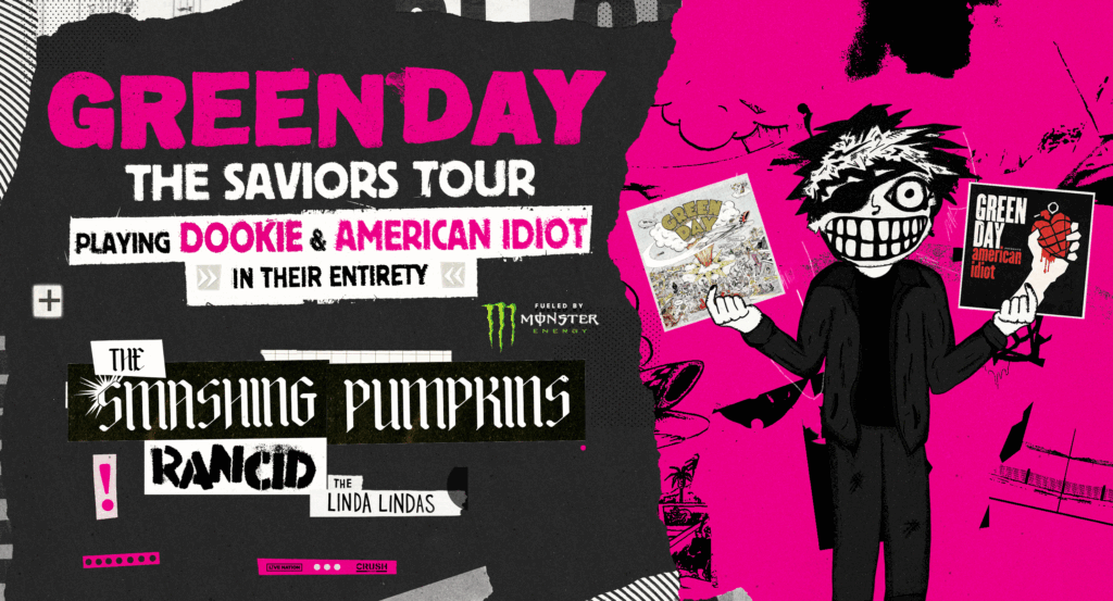 Green Day and Smashing Pumpkins 2025 Tour Dates Revealed Get Ready to