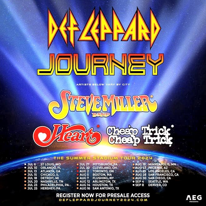 Unlock Exclusive Access Def Leppard Tour 2025 Presale Code Revealed!