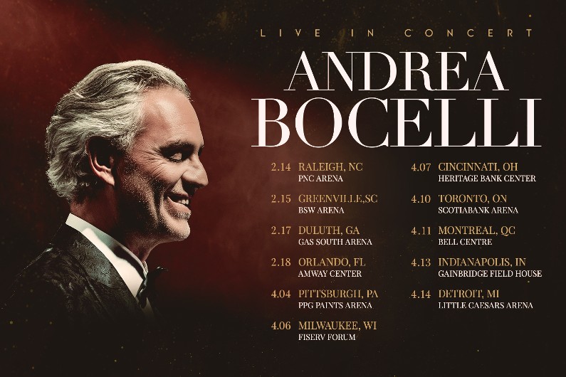 Andrea Bocelli 2025 Tour An Musical Journey Ahead