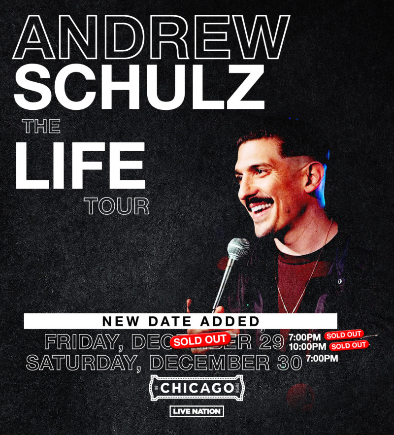 Get Ready for the Andrew Schulz Tour 2025: Unmissable Comedy Coming ...