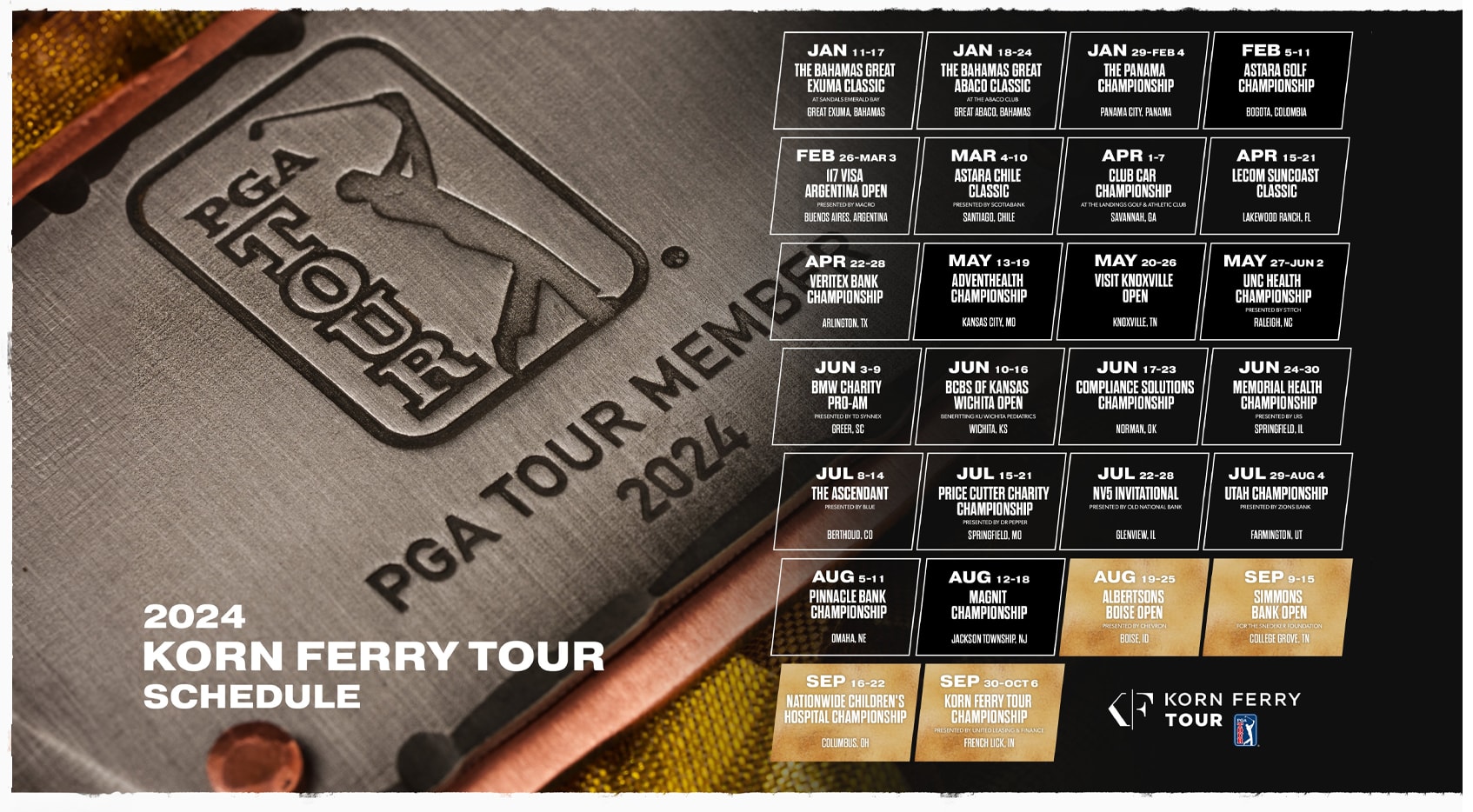 Unveiling the Korn Ferry Tour 2025 Schedule Mark Your Calendars!